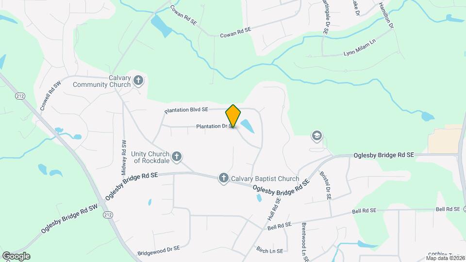 1111 Plantation Dr SE Map and Location Details