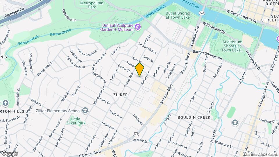 1607 Dexter St Map and Location Details