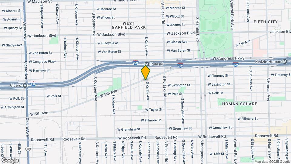 708-14 S Karlov Ave Map and Location Details