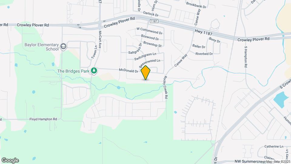 1101 Wheatfield Ln Mapa y Detalles de la Ubicación