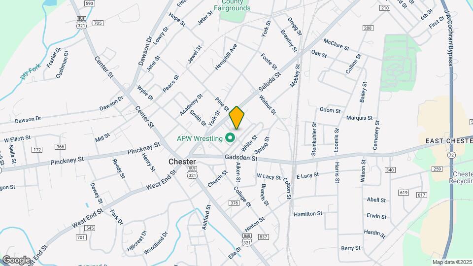 Saluda Apartments Map and Location Details