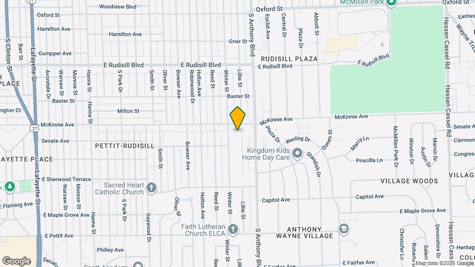 4320 Lillie St Map and Location Details