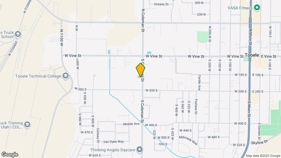 146 S Coleman St Map and Location Details