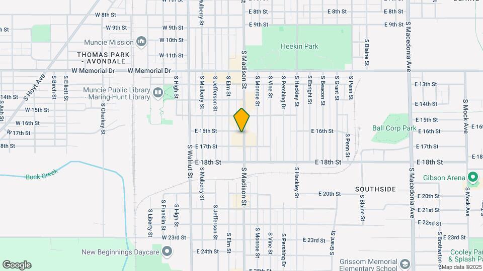2307 S Madison St, Unit Apt #3 Mapa y Detalles de la Ubicación