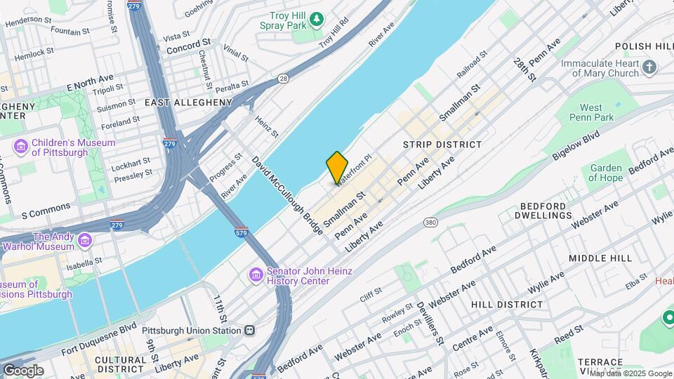 1726 Waterfront Pl Map and Location Details