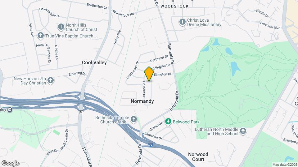 5563 Winchelsea Dr Map and Location Details