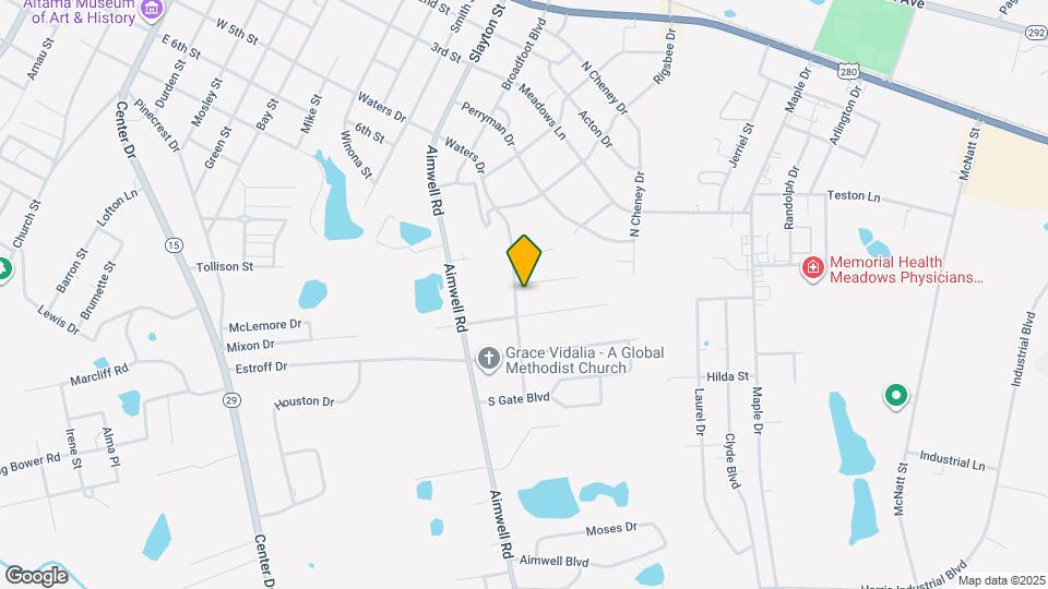 1501 Ridgeway Dr Map and Location Details