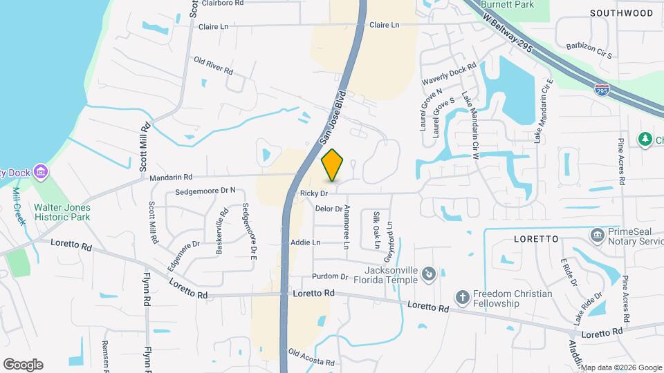 3075 Falconer Dr Map and Location Details