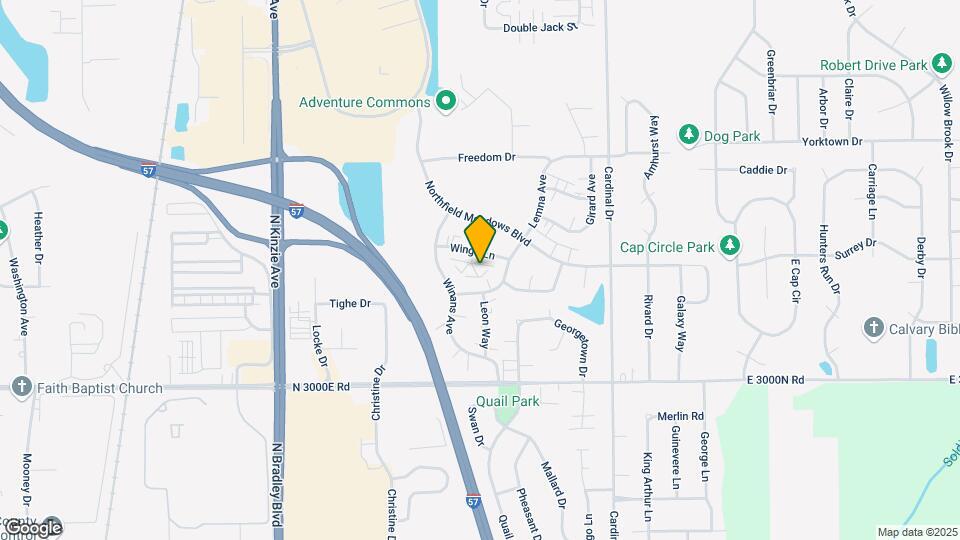 1430 Wingo Turn, Unit 6 Bourbonnais Map and Location Details