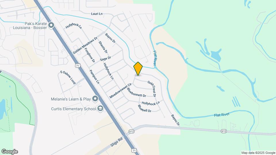5751 Gold Crest Dr Map and Location Details