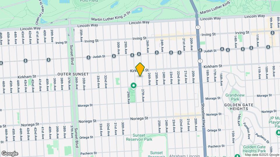 1551 27th Ave Map and Location Details