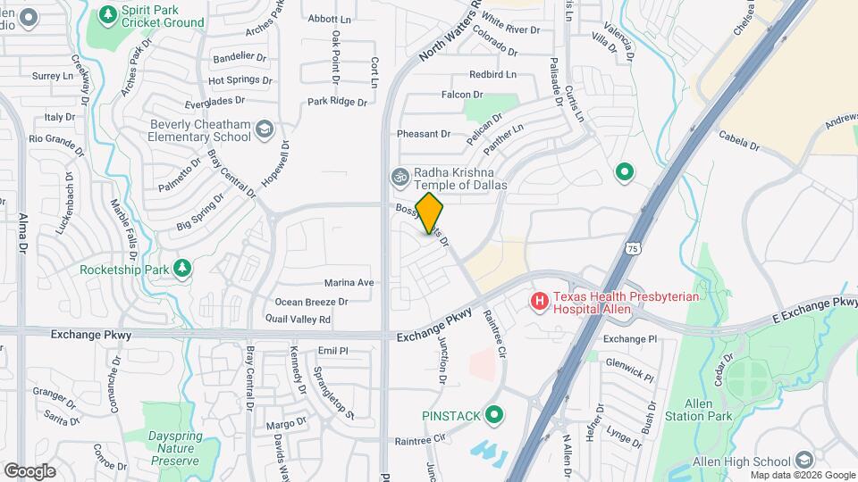 1009 Rockrose Dr Map and Location Details