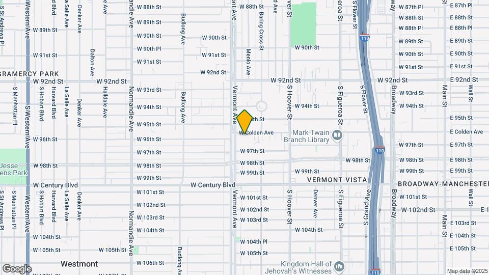 840 W Colden Ave Map and Location Details