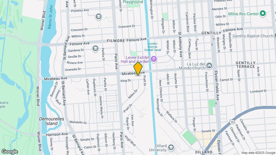 1735 King Dr, Unit Apartment Mapa y Detalles de la Ubicación