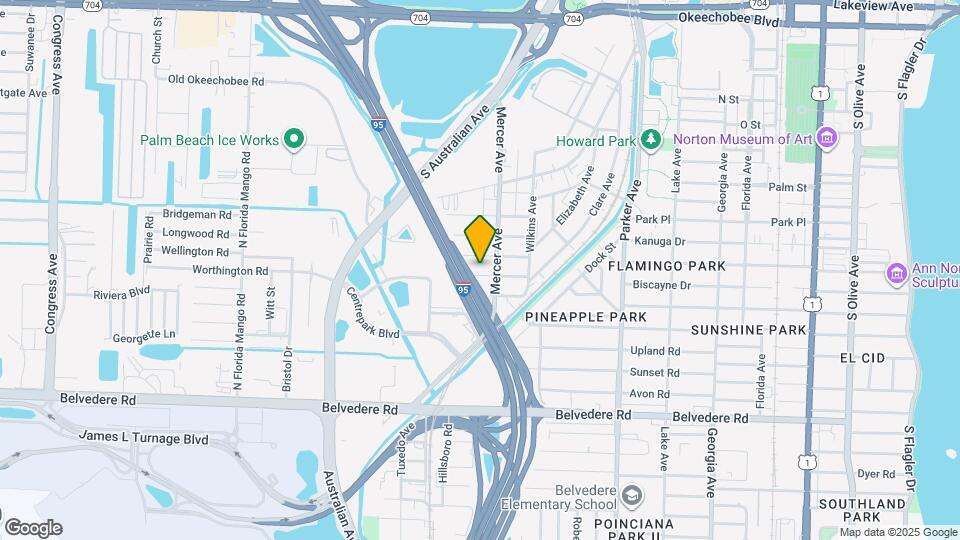 1315 Worthington St Map and Location Details