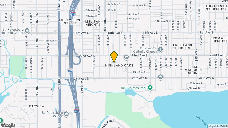 2333 Auburn St S Map and Location Details