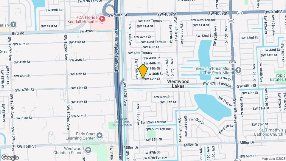 11430 SW 47th St Map and Location Details