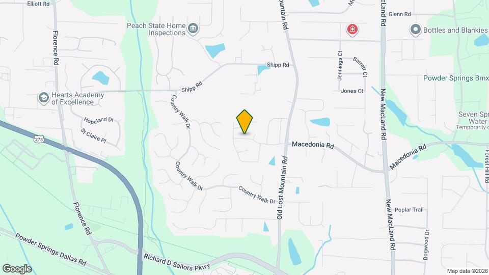 4518 Legend Hollow Ln Mapa y Detalles de la Ubicación