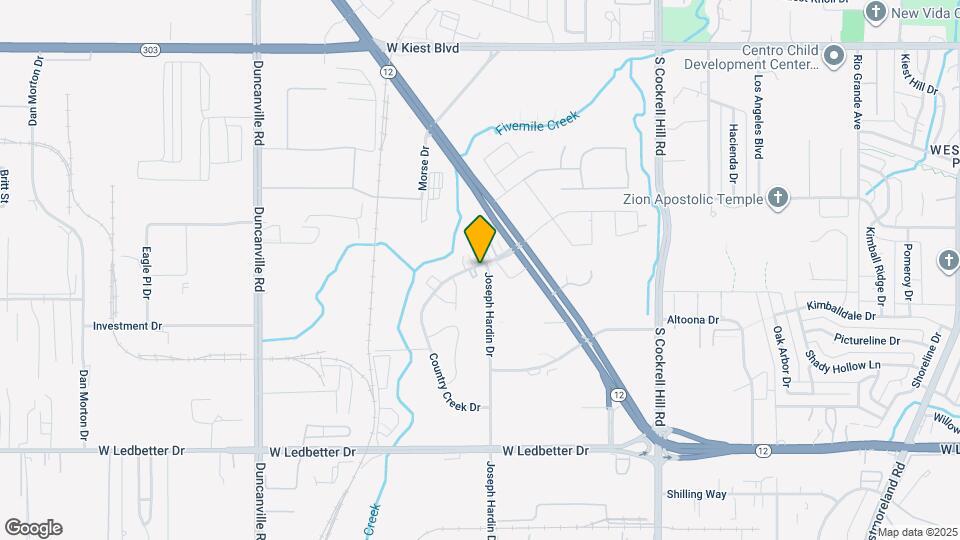 4634 Country Creek Dr Map and Location Details