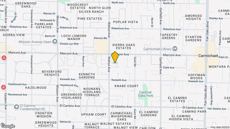 Walnut Wood Apartments Mapa y Detalles de la Ubicación