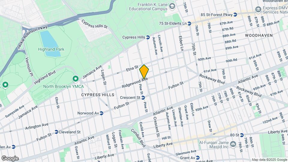 426 Ridgewood Ave Mapa y Detalles de la Ubicación