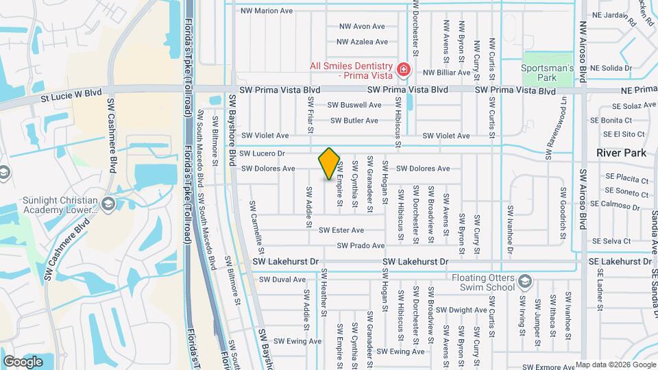 687 SW Heather St Map and Location Details
