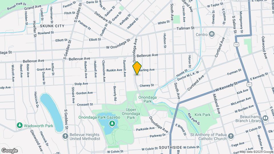 311 Onondaga Ave Mapa y Detalles de la Ubicación