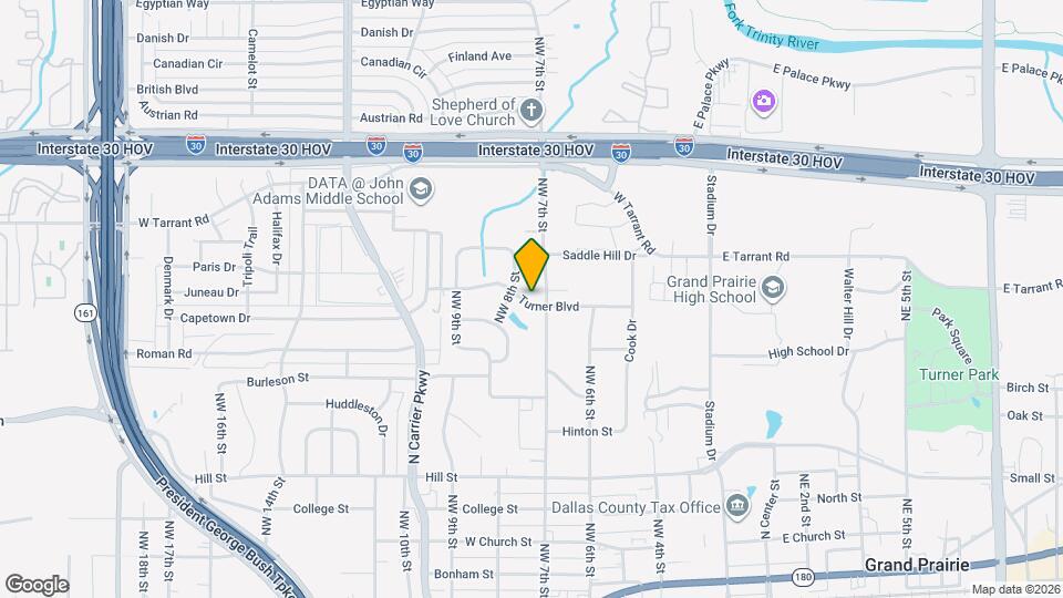 704 Turner Blvd Map and Location Details