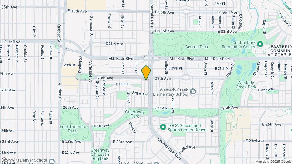 2875 Central Park Blvd Map and Location Details