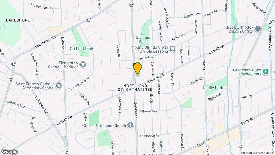 508 Geneva St Map and Location Details