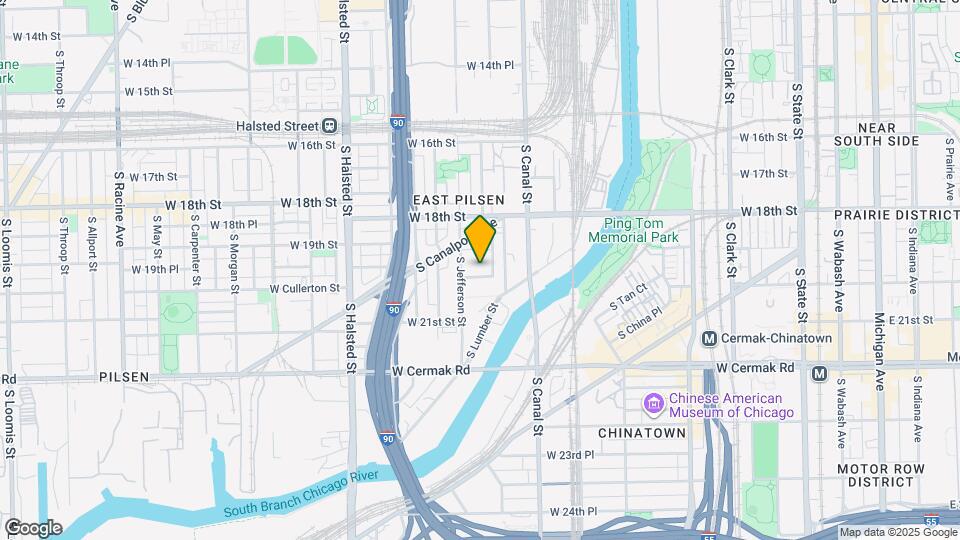 552 W Cullerton St Map and Location Details