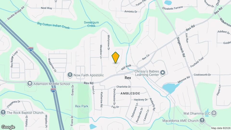 3656 Colonnade Ct Map and Location Details