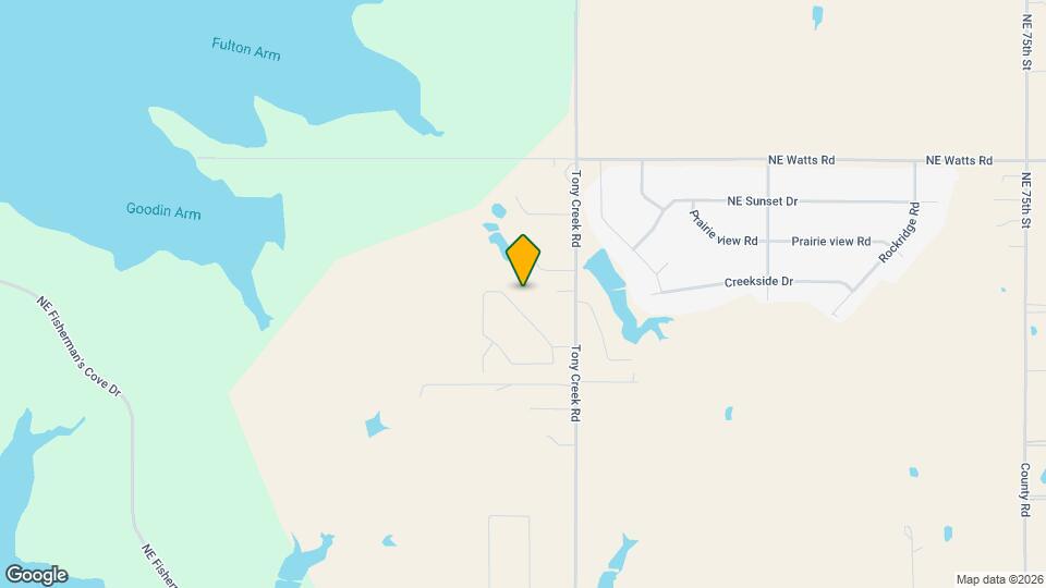 13728 NE Lafayette Dr Map and Location Details