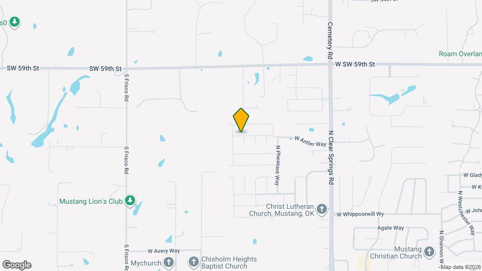 2029 West Antler Way Map and Location Details