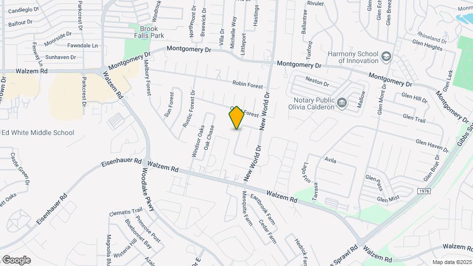 7935 Forest Flame Mapa y Detalles de la Ubicación