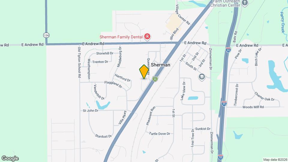 408 Amherst Dr Map and Location Details