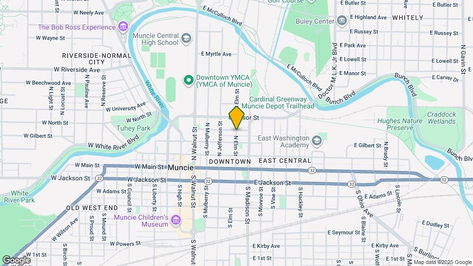 319 N Elm St Mapa y Detalles de la Ubicación