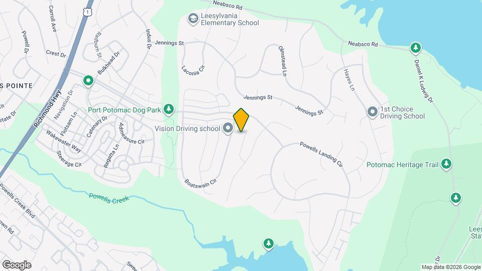 2114 Jellico Ct Map and Location Details