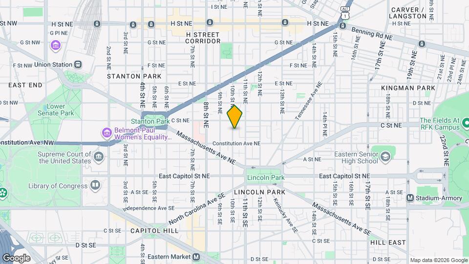 225 10th St NE Map and Location Details