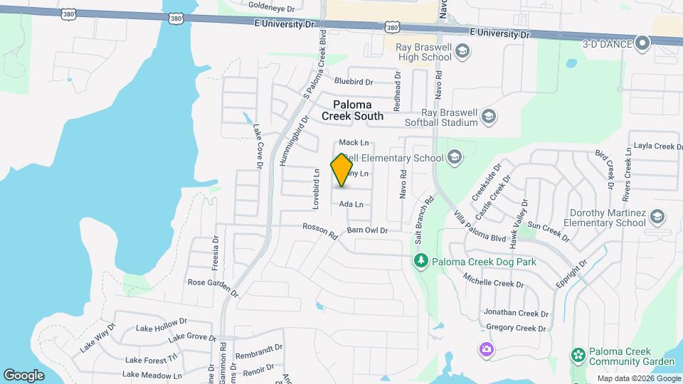 1608 Emma Pearl Ln Map and Location Details