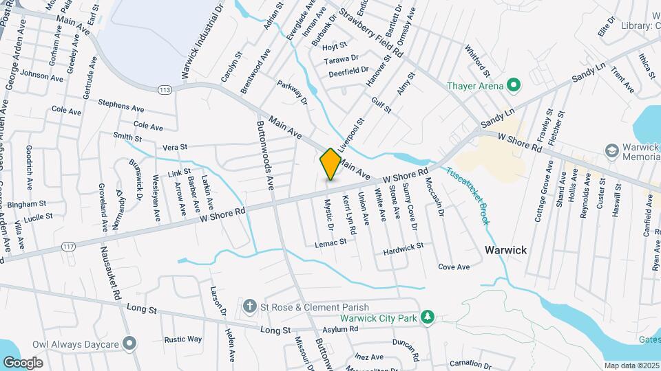 2913 W Shore Rd Map and Location Details