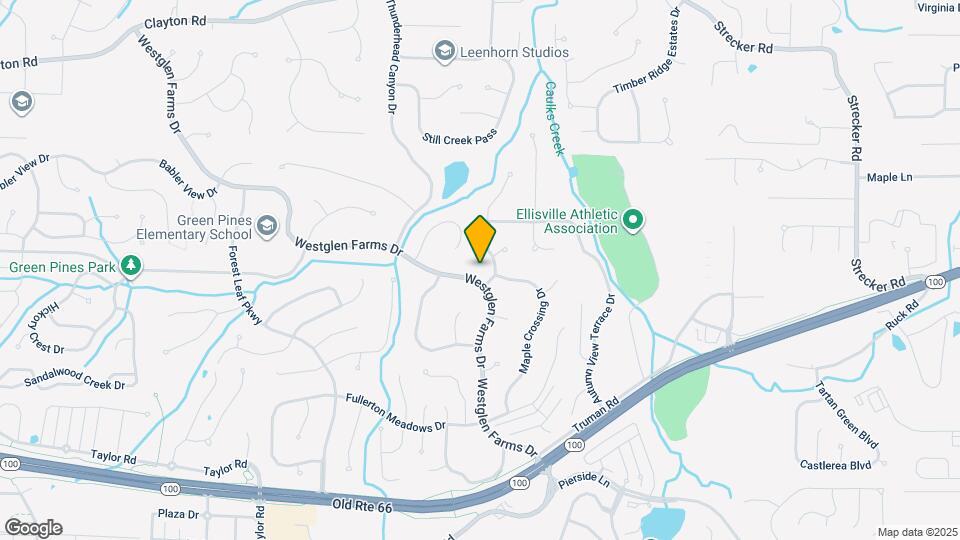 16407 Westglen Farms Dr Map and Location Details