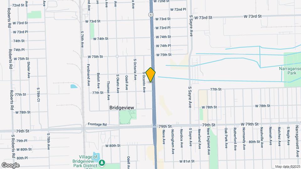 7646-7648 S Harlem Ave Mapa y Detalles de la Ubicación