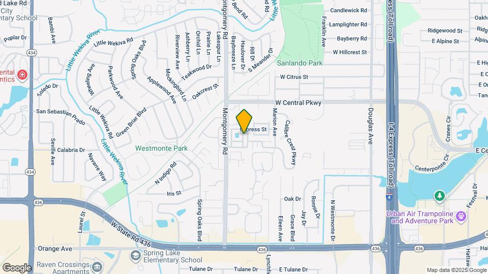 Wow! 2 bedroom, 2.5 bath, two story townho Map and Location Details