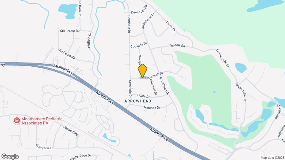 204 Navajo Dr Map and Location Details