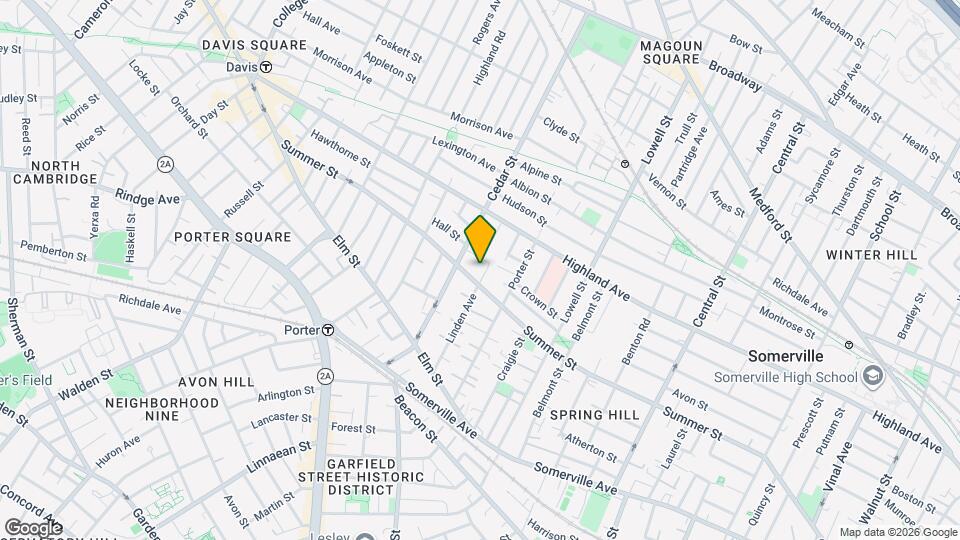 64 Linden Ave, Unit 2 Mapa y Detalles de la Ubicación