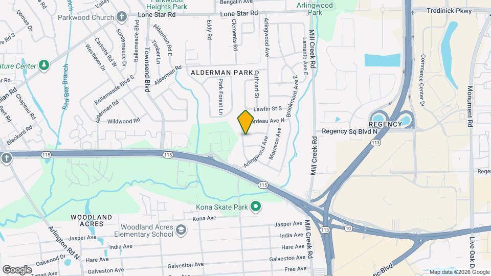 8308 Manavista St Map and Location Details