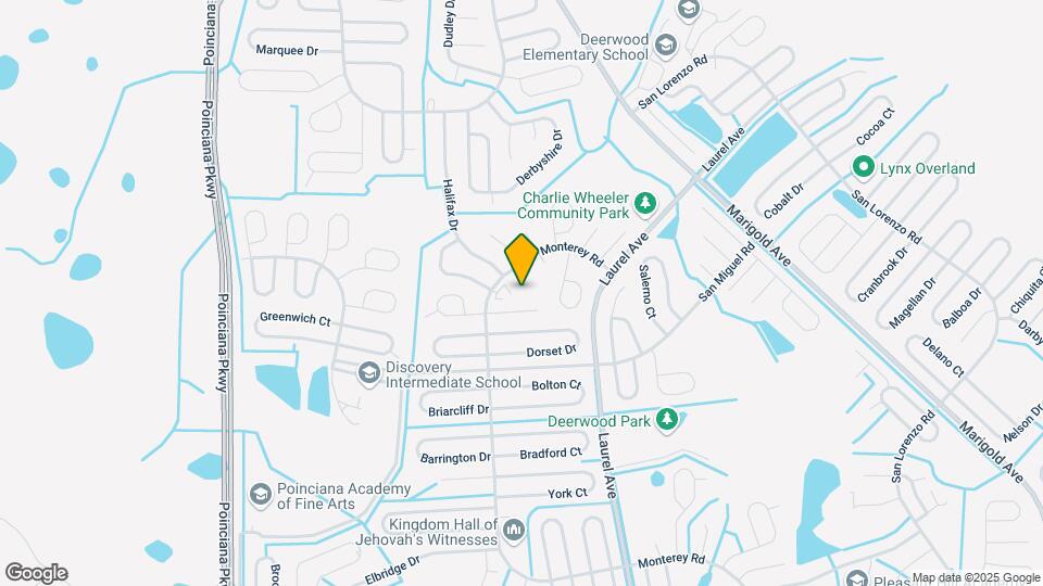 808 Wakefield Way Map and Location Details
