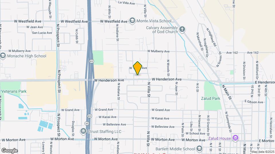 678 W Henderson Ave Map and Location Details