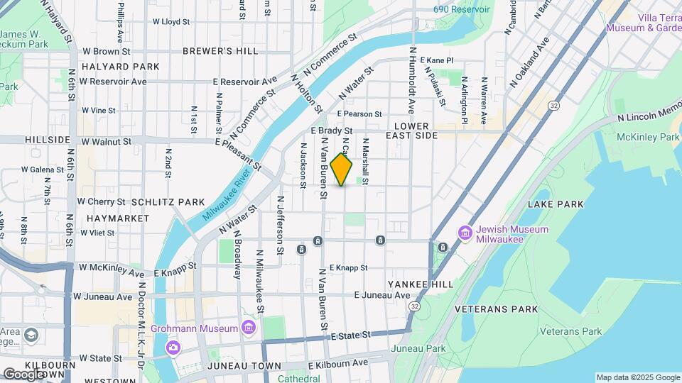 731 E Pleasant St Mapa y Detalles de la Ubicación